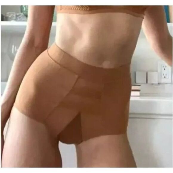 We Are HAH High Waisted‎ Panty Womens M Brown Sugar NWT - Picture 1 of 5